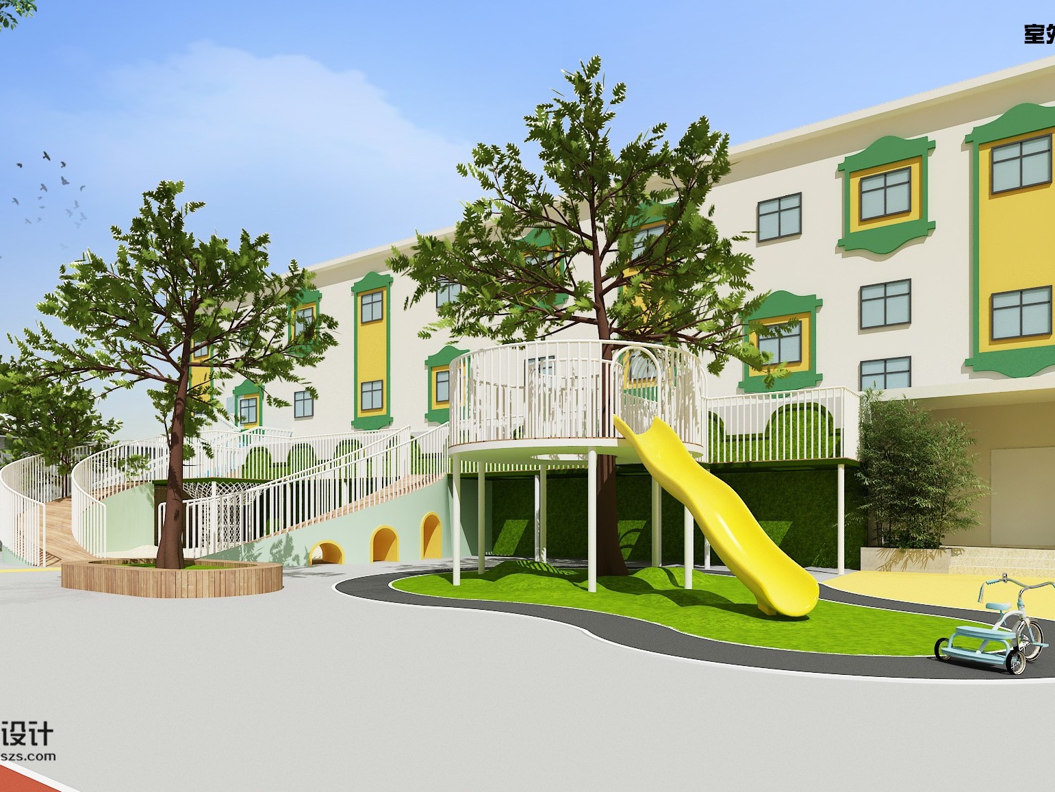 趣味幼兒園空間如何設計？