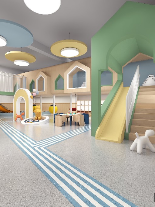 駐馬店泌陽興遠托育中心-金石裝飾設計案例