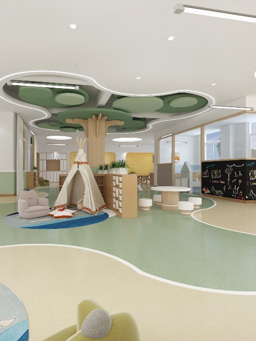 泗陽縣托育中心-金石裝飾設計案例