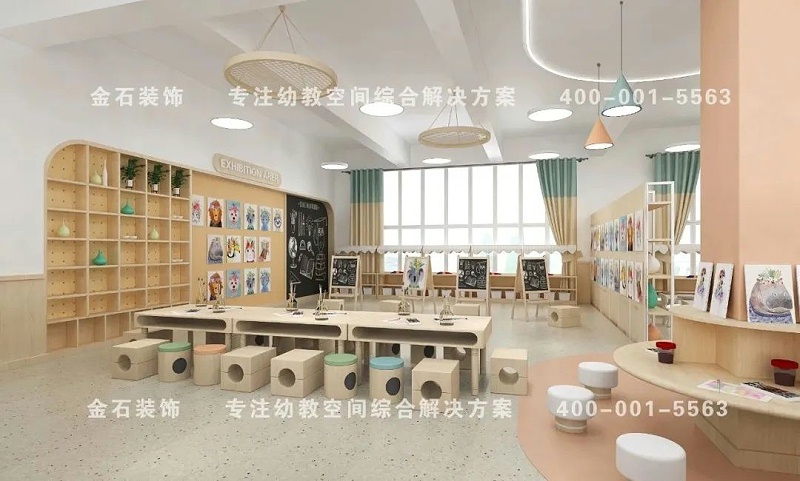 幼兒園美工室設計