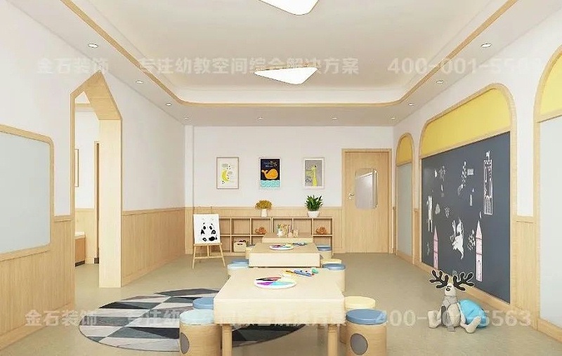 幼兒園美工室設計