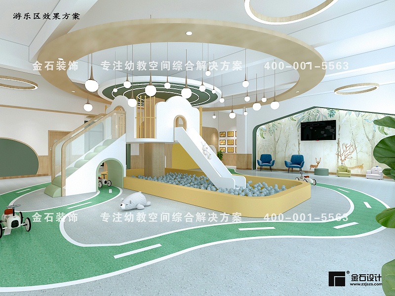 幼兒園游樂區設計