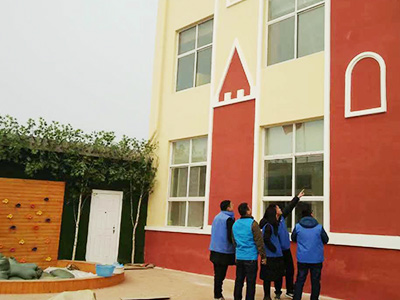 新鄉冠英雙語幼兒園裝修計案例