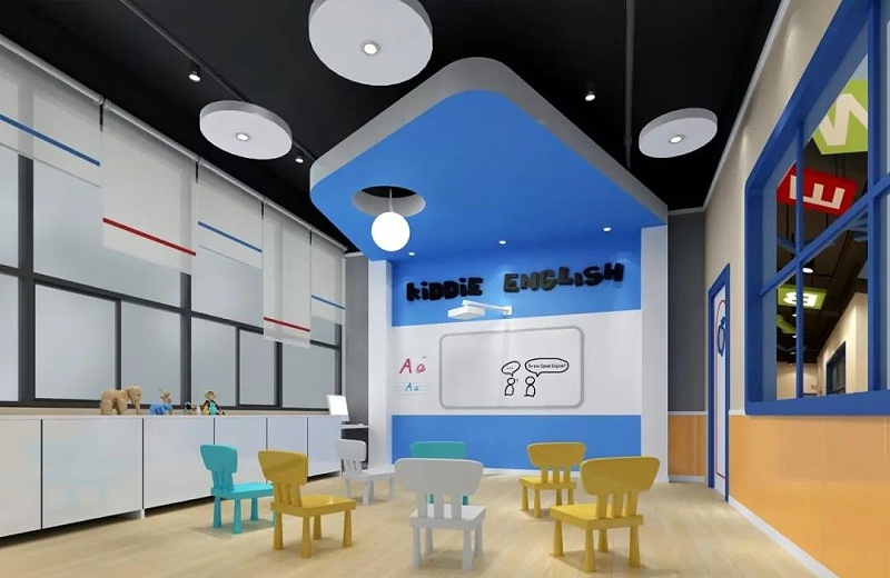 英語培訓(xùn)機構(gòu)設(shè)計裝修