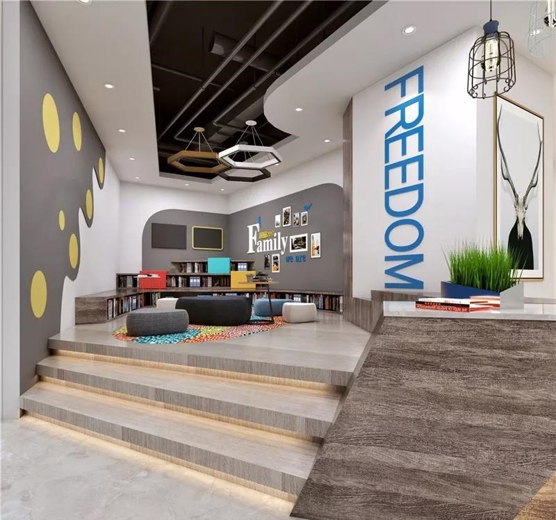 英語培訓(xùn)機構(gòu)設(shè)計裝修