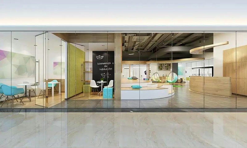 英語培訓(xùn)機構(gòu)設(shè)計裝修