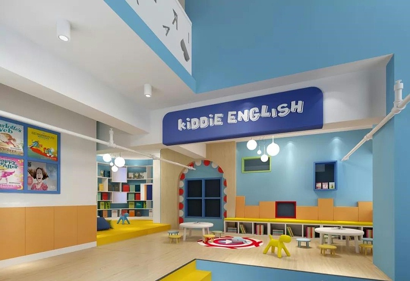 英語培訓(xùn)機構(gòu)設(shè)計裝修