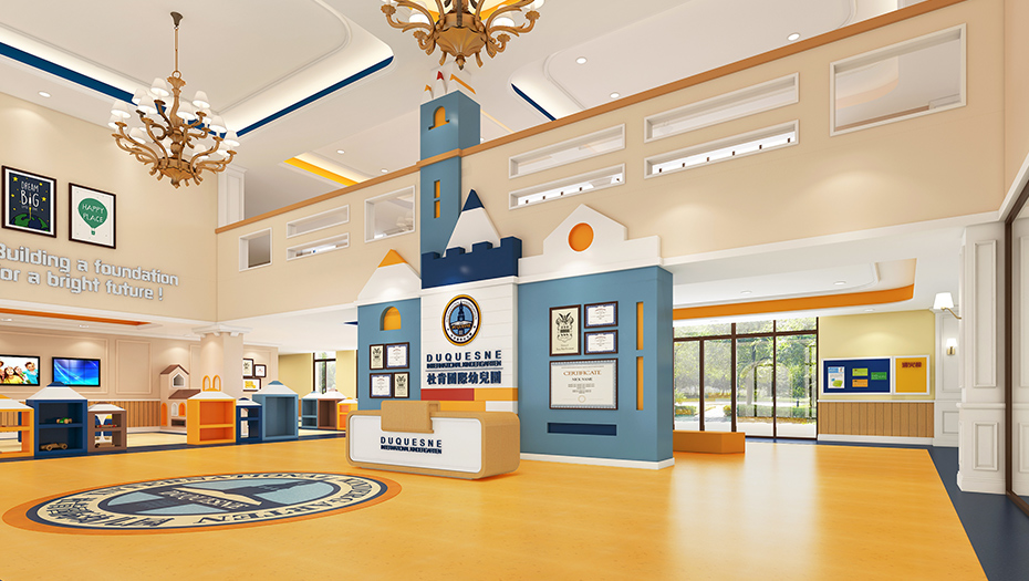 幼兒園大廳設計