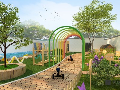 幼兒園戶外環(huán)境設(shè)計｜自然成長