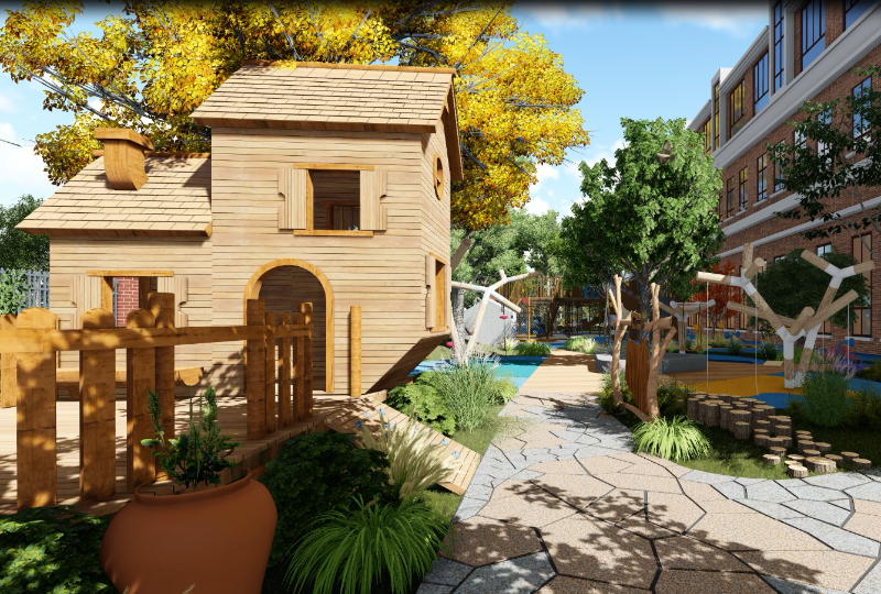 幼兒園戶外環境設計