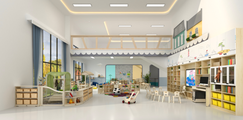 幼兒園設計、幼兒園裝修、幼兒園教室設計