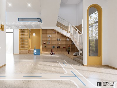 告別“平平無奇”！幼兒園大廳這樣設計，家長一眼心動