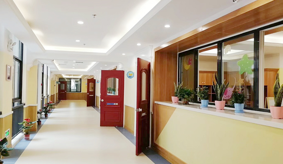 幼兒園走廊實景