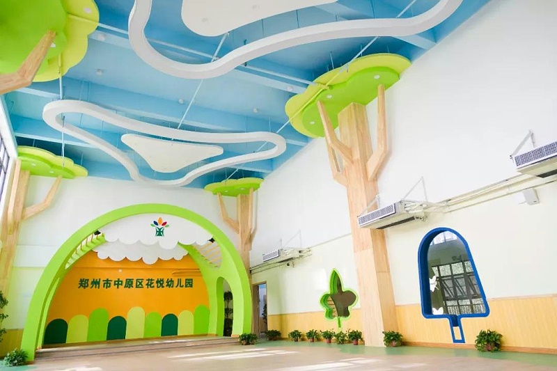 幼兒園多功能廳實景