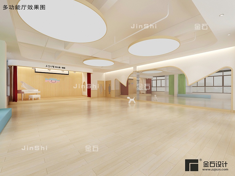 幼兒園多功能廳設計裝修