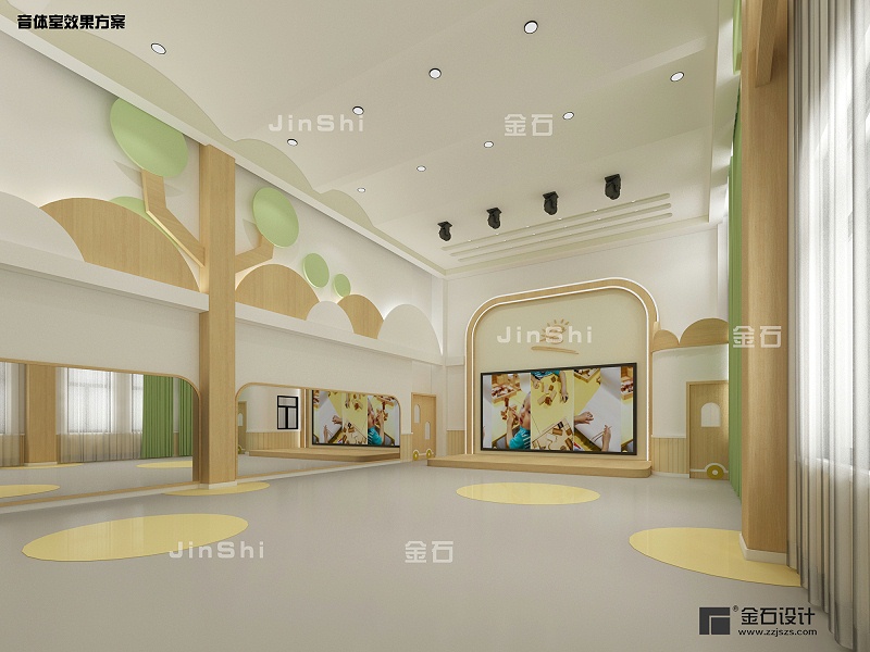 幼兒園多功能廳設計裝修