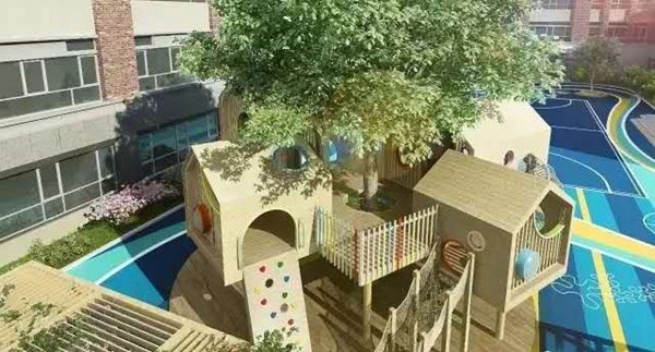 幼兒園景觀設(shè)計(jì)，核心塑造童趣性-金石裝飾幼兒園裝修設(shè)計(jì)