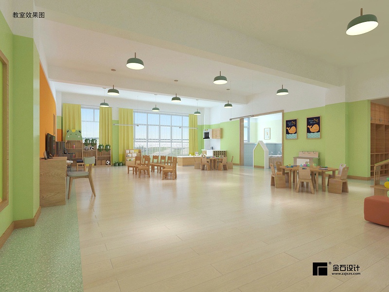 普惠性幼兒園教室設(shè)計(jì)效果圖