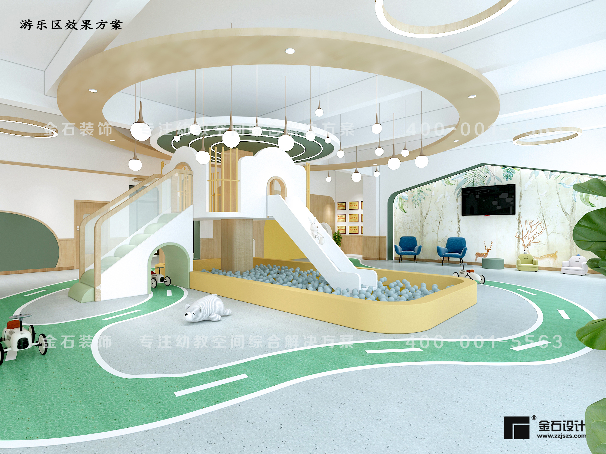 幼兒園設計可不止顏色豐富這一點！