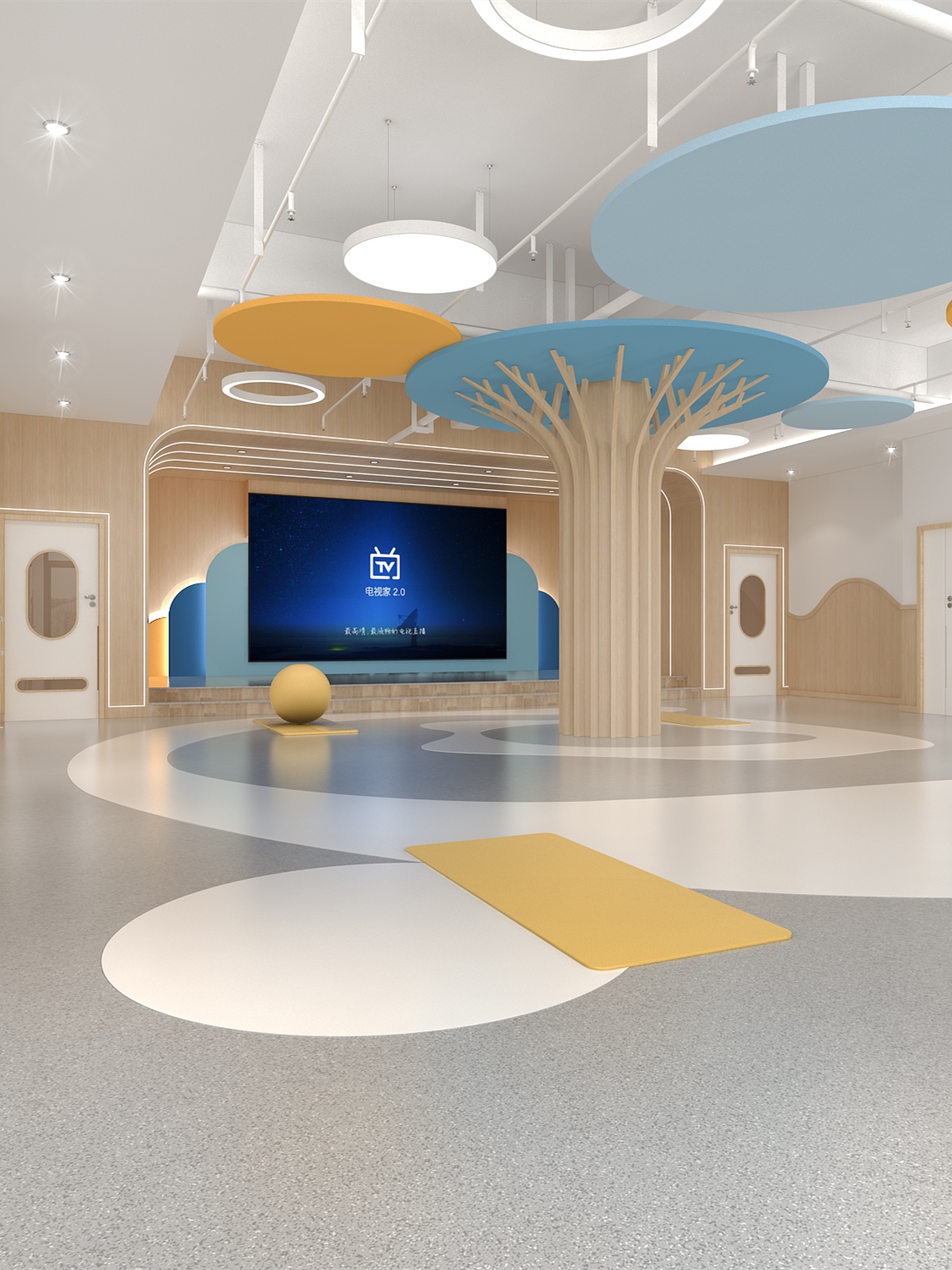 駐馬店興遠(yuǎn)國際幼兒園-金石裝飾設(shè)計案例