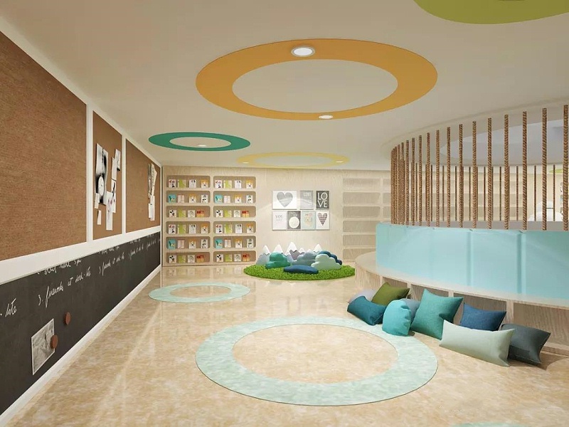 簡歐風(fēng)格幼兒園設(shè)計裝修