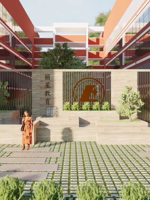 開(kāi)封麗星中學(xué)-校園文化設(shè)計(jì)案例