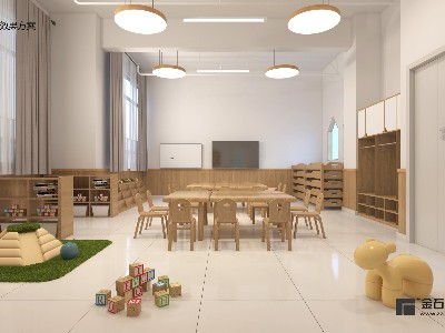 簡約風格幼兒園設計