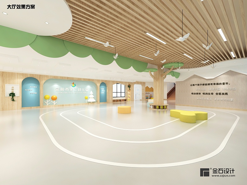 幼兒園大廳設計