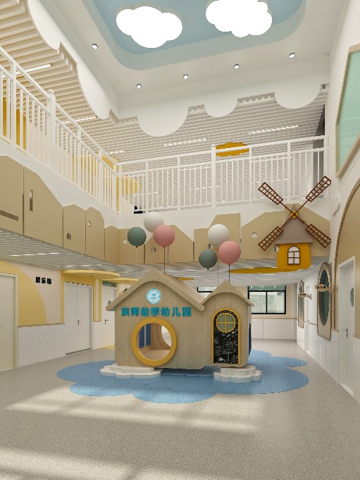 高新區億科新城幼兒園-金石裝飾裝修案例