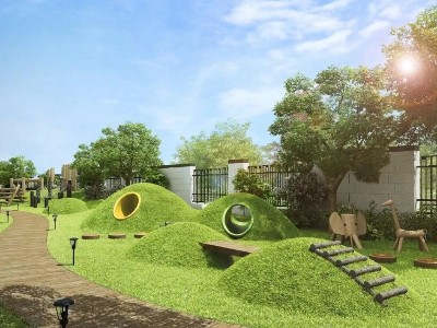 別總是千篇一律，幼兒園室外環境設計，這樣做才有意思！