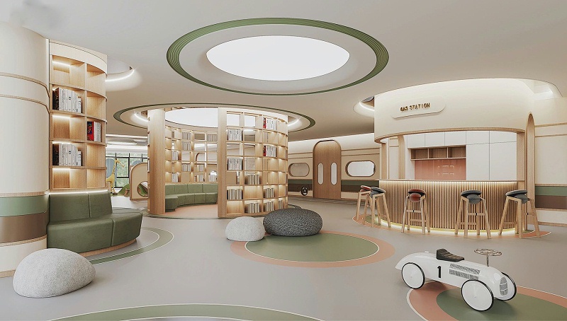 幼兒園大廳設計