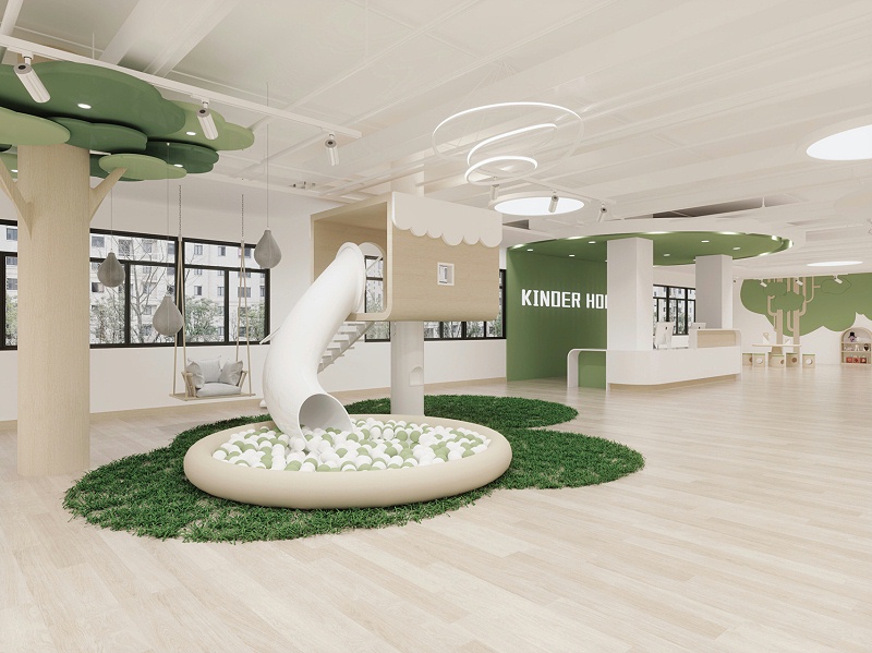 幼兒園大廳設計