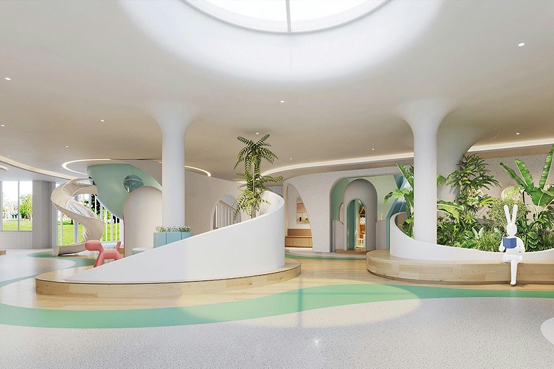 幼兒園大廳設計